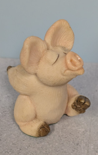 Pig ornament piggin kiss - pig,