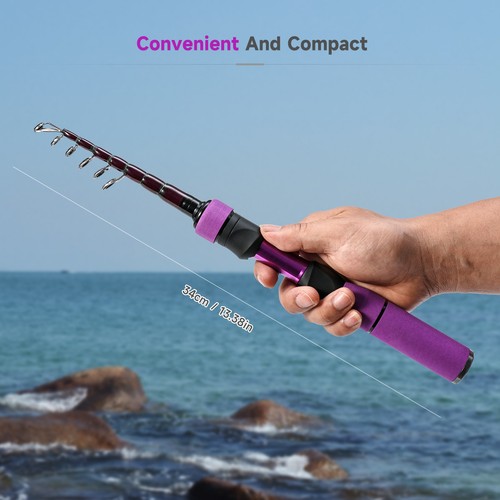 Portable telescopic fishing - portable,