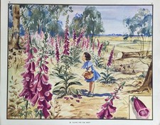 VINTAGE POSTERS. ENID BLYTON SCHOOL POSTERS BY EILEEN SOPER