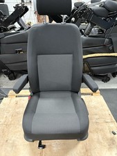 Genuine Vw Transporter Caravelle T6.1 Single Passenger Seat In Grid2 Trim