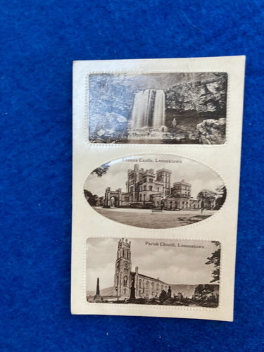 Vintage postcard lennoxtown - vintage,