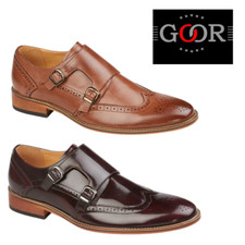 Mens Goor Brogue Shoes Twin