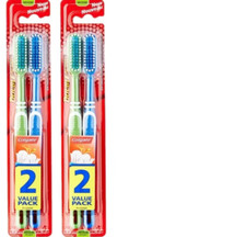 2 x Brushes Colgate Double Action Toothbrush – Total Effective Cleaning