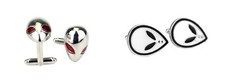 Alien Red Eyes Cufflinks Alien