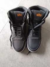 BNWOT Site Toth steel toe cap safety trainer boots - 10 grey
