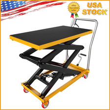 Hydraulic Lift Table Cart