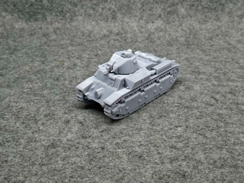 Ww2 char tank scale - tank,