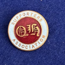 Vintage Quorn Hunt Supporters Association Gold Tone & Enamel Pin Badge