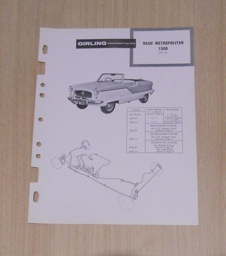 Nash metropolitan 1500 - metropolitan,