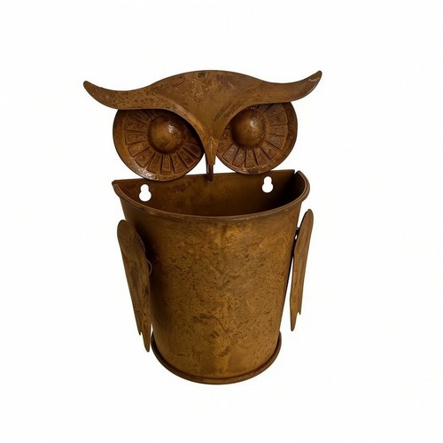 Owl wall planter vintage - wall,