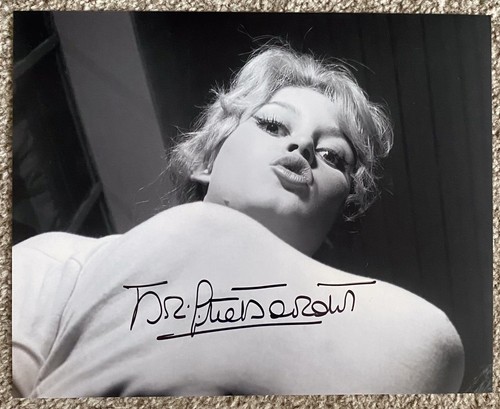 Brigitte bardot signed - brigitte, 10x8