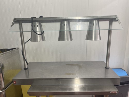 Heated food display - heated,