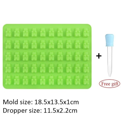 Mini bears silicone - silicone, mould
