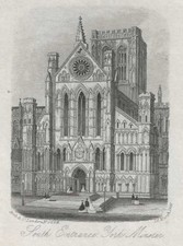 York Minster South entrance -