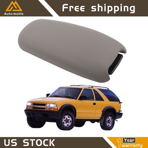 Gray center console lid - center,