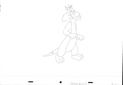 Warner bros animation art - warner,