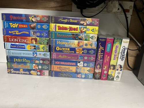 Disney 22 vhs - disney,