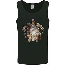 Turtle Art Mens Vest Tank Top