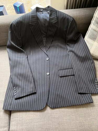 Men navy blue pinstripe - men’s,