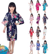 Gown Bathrobe for Kimono Silk