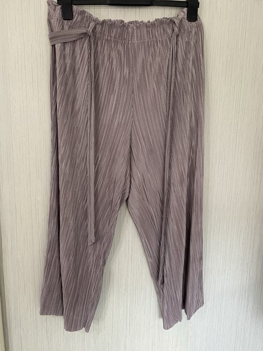 Lightweight pleated cropped - lightweight,