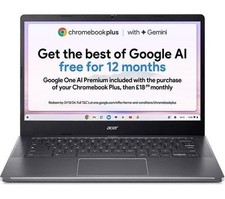 ACER 514 14" Chromebook Plus - Intel Core i3, - REFURB-B
