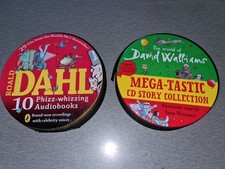 Roald Dahl /David Walliams Audio CD Collection.2 X Tin Drums