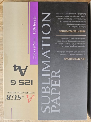 Sub sublimation paper - a-sub,