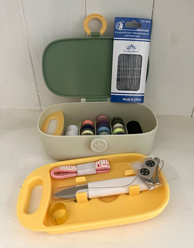 Sewing kit plastic - sewing,