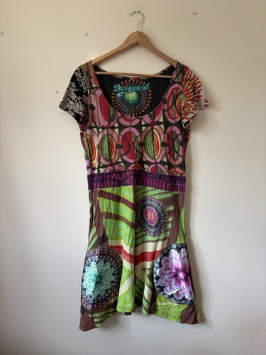 Desigual patchwork print - patchwork, dress