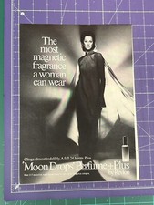 1971 PRINT AD - MOON DROPS PERFUME PLUS BT REVLON MOST MAGNETIC FRAGRANCE