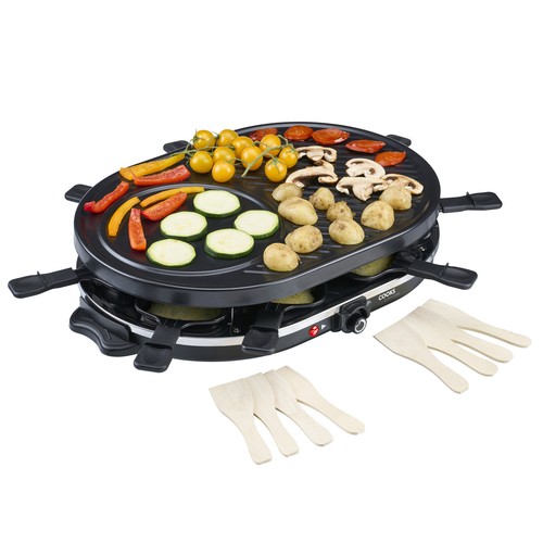 Electric raclette grill with - electric,