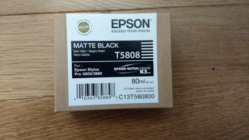 2019 genuine epson - t5808, matte