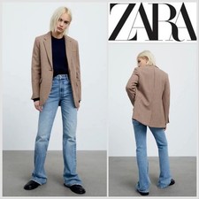 ZARA Dogtooth Check Blazer