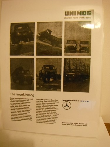 1965 mercedes benz - 1965,, unimog