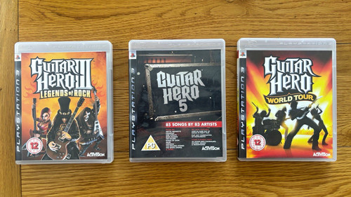 Guitar hero ps3 - ps3, (3):