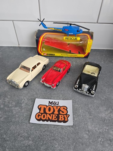 Corgi toys 924 helicopter - toys,