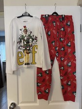 Boys Girls Elf Pyjamas 9-10