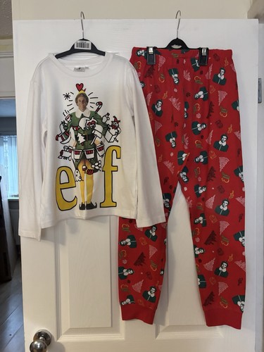 Boys girls elf pyjamas - elf, 9-10