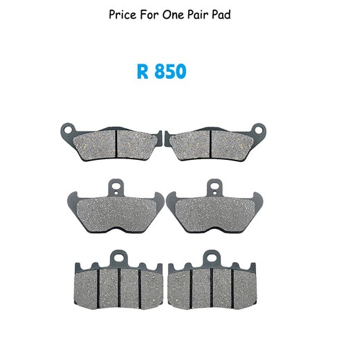 Front rear brake - pads, for