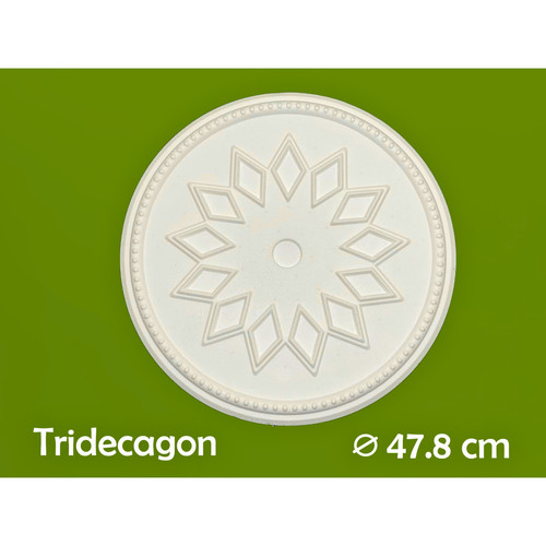 Polystyrene ceiling rose - polystyrene,