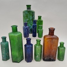 Vintage poison bottles x10 - vintage,