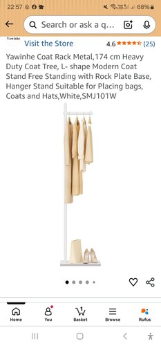 Metal coat rack - coat, –