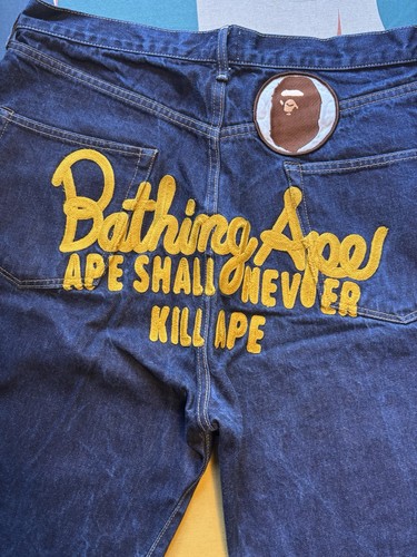 Bape bathing ape jean - a,
