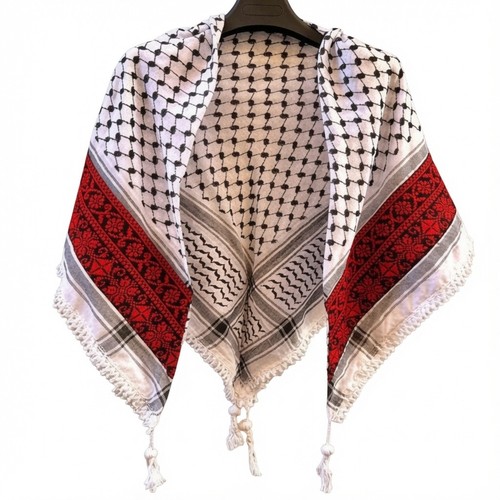 Palestinian keffiyeh tatreez - keffiyeh,