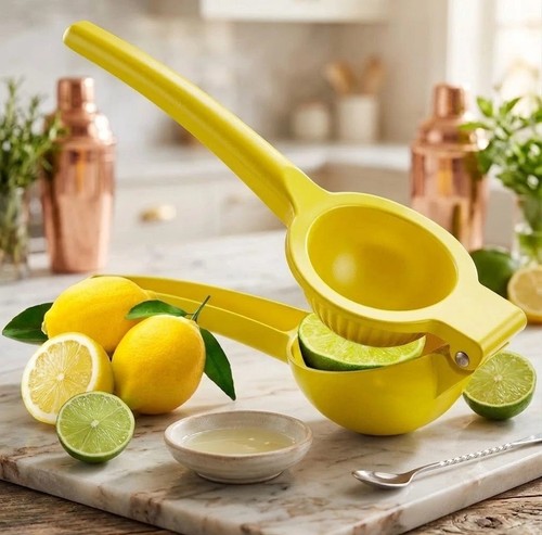 Manual lemon squeezer - lemon,