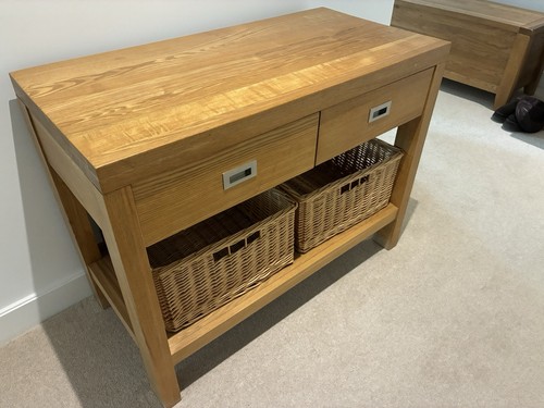 Oak sideboard unit with - with, 2