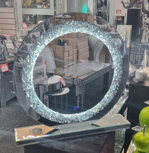 Stunning crushed crystal led - crystal,