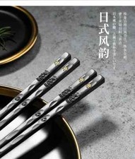 5 Pairs High Quality Japanese Chopsticks, Chinese Chopsticks