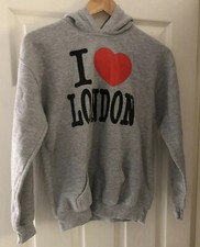 KIDS BOYS GREY HOODIE HOODED